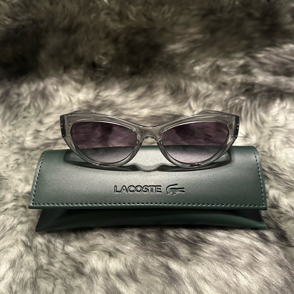 Lacoste Women's Gray Sunglasses